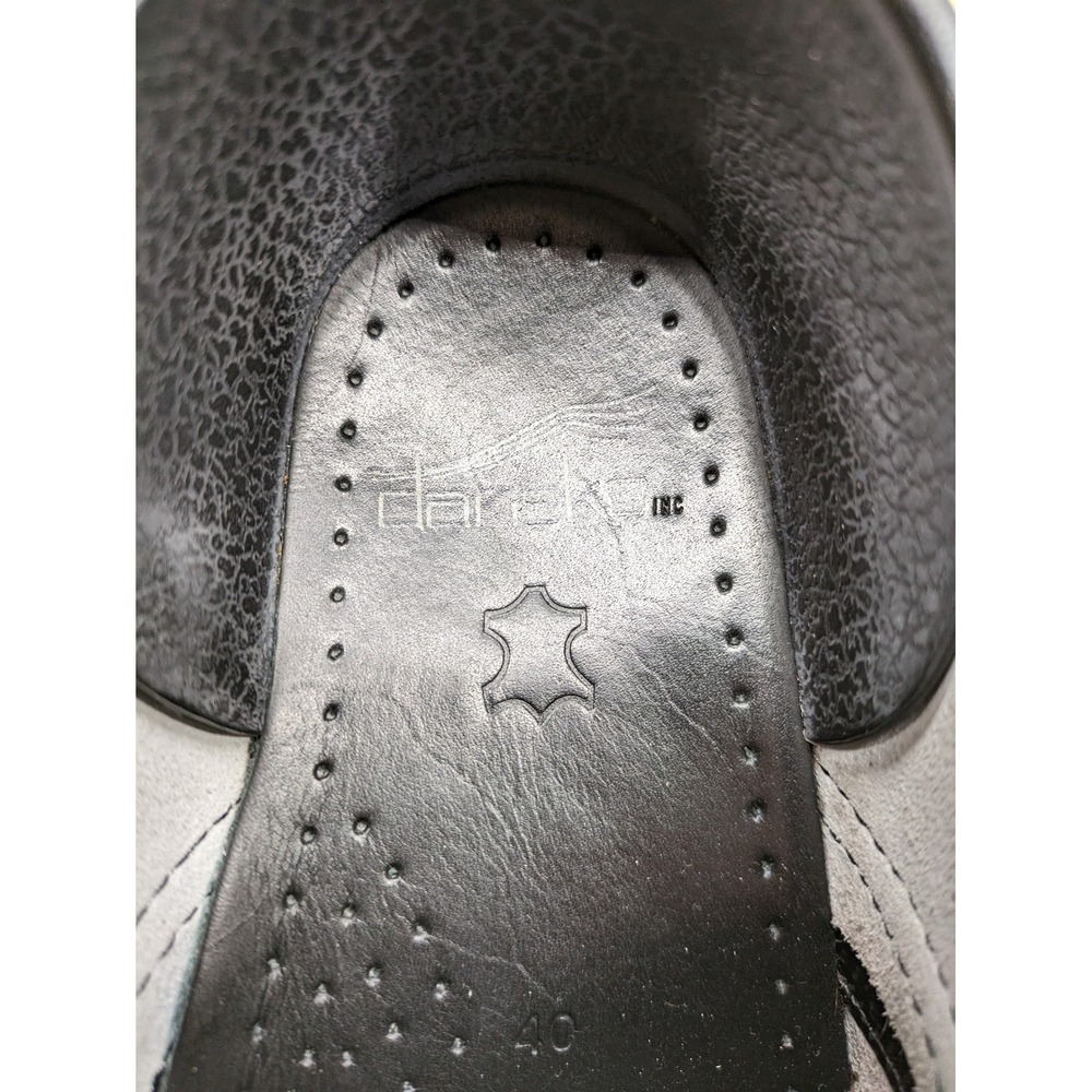 Dansko Paisley Clogs Comfort Slip On Shoes Work Casual Size 40 9.5 Velvet Fairy - Picture 8 of 11